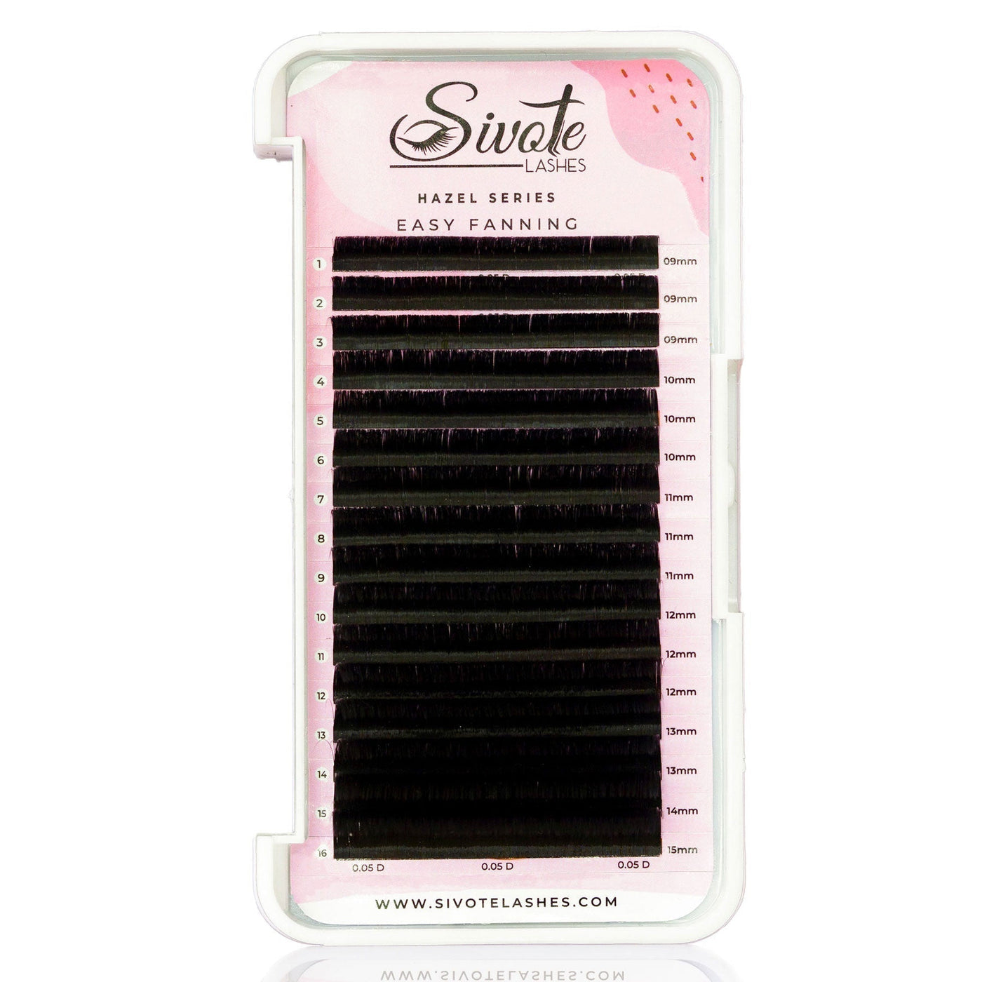 15-20mm Mix Easy Fan Lash Extensions - Sivote Lashes